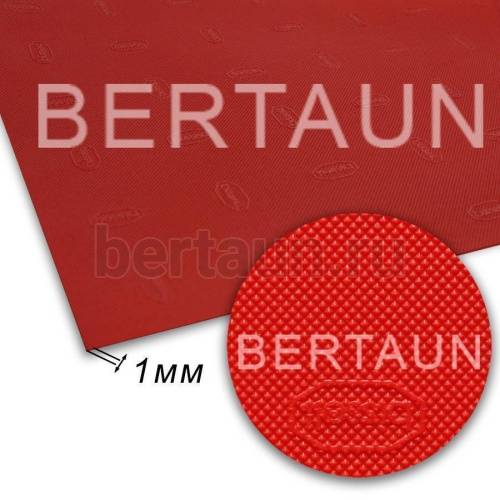 Лист профилактика № 89  BISSELL 050 380*570*1,0 мм красный RED (10)