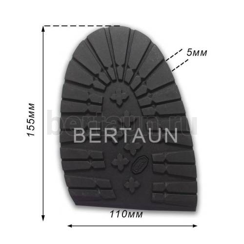 Профилактика №30133 BISSELL 518S ТАНК 5 мм женсная черный ALL BLACK (2)