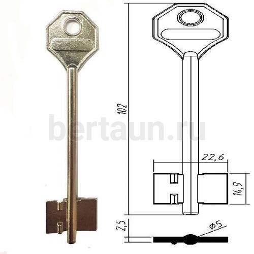 Заг.для ключ. СИМЕКО-2  DV-2214    № 411 