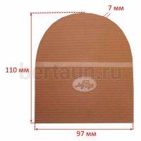 Набойка №  61   LONG LIFE 46-1 Набойка бол. беж.