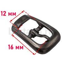 Пряжка  № 11 арт. АВ 5513/12 мм "90" тем.никель Италия