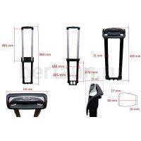 Ручка телескоп. д/чемодана №132  FSD РС4216*20"