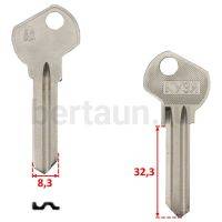 Заг.для ключ. KAZ КАЗ 3Л  KAZ3 _KAN4S _KAZ5R _KAZ3 Казань англ. № 169 