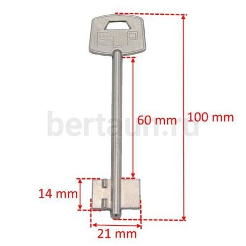 Заг.для ключ. ELP - 3 DV2001 № 79 