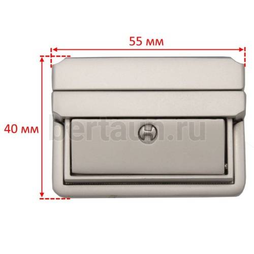 Замок портфельный № 78 С542 GM GFM сатин