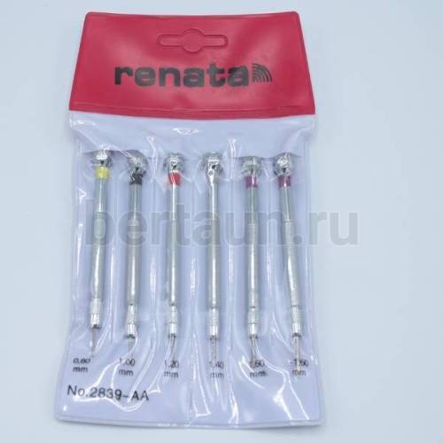 Ч № 44 Набор отверток для часов RENATA