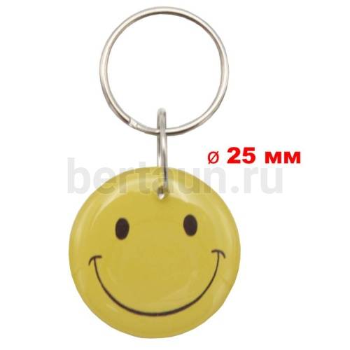 Домофонный ключ заготовка №42  T5577_Смайл_