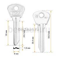 Заг.для ключ. UL1_ULN1S/DMT2S_RUS3R_ULK2L_ УЛЬЯНОВСК (надпись DE6R) №709