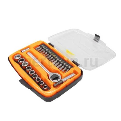 Инстр. №161 Набор инструментов GQ-424 (оранжевый)