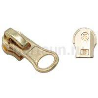 Замок-бегунок №222 спираль Т5 потайной ОБРАТКА BERT золото