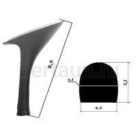 Каблуки №  96 LY 6382 черный (высота 8,5 см)