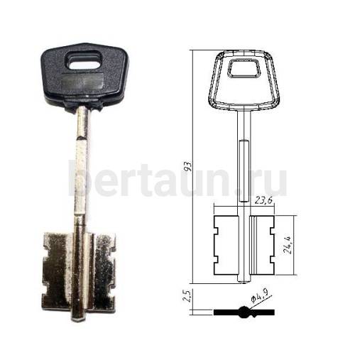 Заг.для ключ. ЧИЗА 1     DV-0552    № 416 