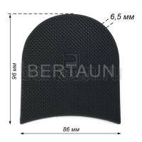 Набойка №  84  BAOMA арт.B101 черный 6.5 мм