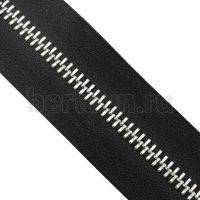 Молния рулонная №  89 МЕТАЛЛ никель Т5 черн  BERT