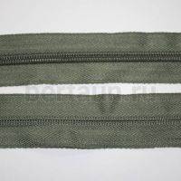 Молния рулонная  № 53  спираль Т8 /№327 т.оливковый (200м/138 упак)