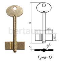 Заг.для ключ. ТУЛА - 13  DV-1200   № 37 