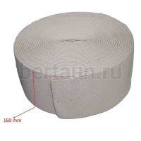 Резинка 160 мм башмачная (беж.) Италия ширина 