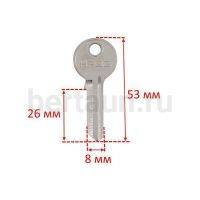 Заг.для ключ. КРАВ-1/Н-170_длин. англ.№539