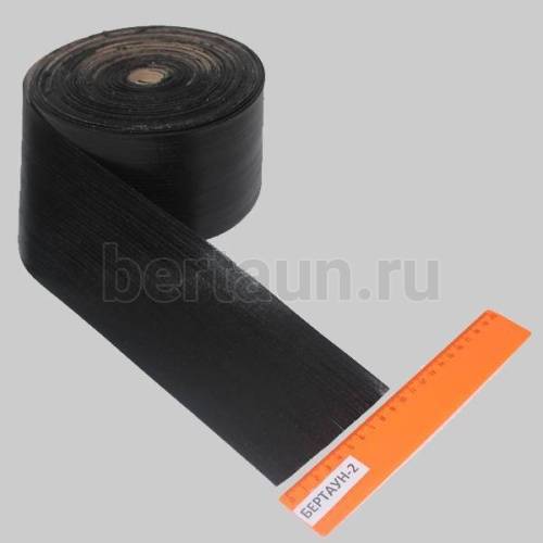 Обтяжка для каблуков ширина 10 см ( черная) 1 метр