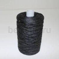 Нитки вощеные №40 катушка 700 метров №3 черные