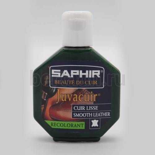 Сапфир №196  "Juvakuir"0803 восстановитель цвета 75мл.20 зеленый