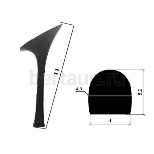 Каблуки №  52 LY 6395 черный матовый.(высота  см)