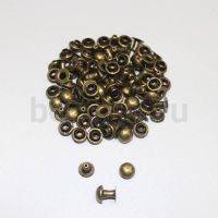 Заклепки "Хольнитены" №10 7 мм (50 шт/уп) ВЫПУКЛЫЕ антик