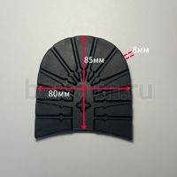 Набойка №20130 DUMOUT ТАНК 816 средняя черный 85*80*8 мм