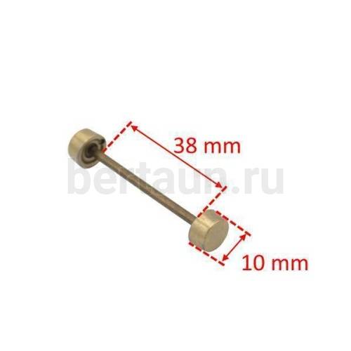 Ручкодержатель №51 штанга-гантелька для сумок 38F мм антик