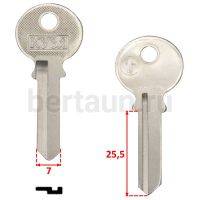 Заг.для ключ. TL 4 _TRI8D_TR2R_TL4_TRC41 TriCircle англ. №151