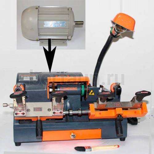 Запчасть Мотор-электродвигатель для универсального станка WENXING 100G две скорости