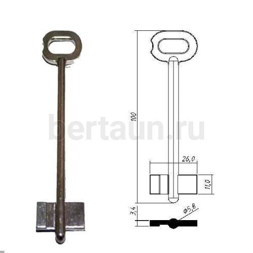 Заг.для ключ. МОГИЛЕВ-2  DV1194   № 414 