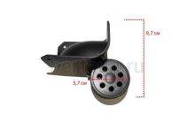 Колесо №109 д/чемодана  FSD 27/18  углов. больш. черное (4шт/комп)