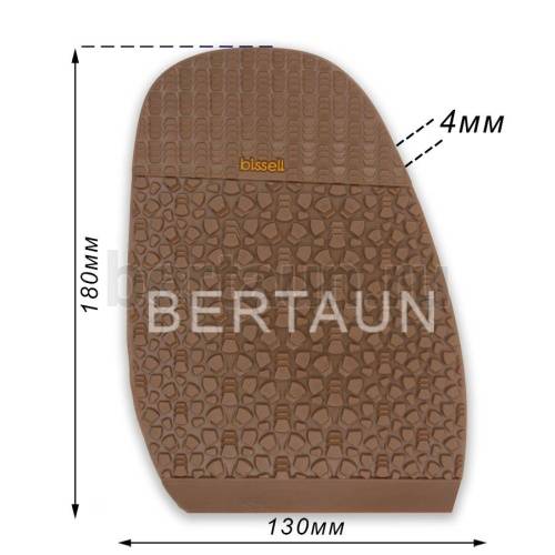 Профилактика № 61  BISSELL 52B раптор ЗИМА  4 мм мужская светло-коричневый LIGHT BROWN (8)