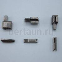 Ограничитель № 5 Разъем для нижней части молнии металл Т8 СД 10 шт/упак темный никель 