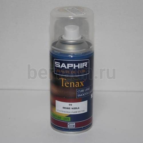 Сапфир № 57   0823 Аэроз-крас. д/ кожи Tenax 150мл.99 бл.бел