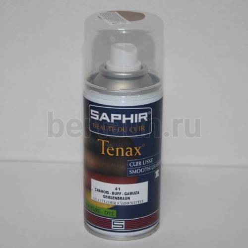 Сапфир № 42   0823 Аэроз-крас. д/ кожи Tenax 150мл.41 тем.беж