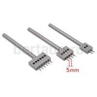 Пробойник № 59 Master Bert строчн. кругл. никель  BERT 1мм шаг 5мм (компл 3 шт:2,4,6)