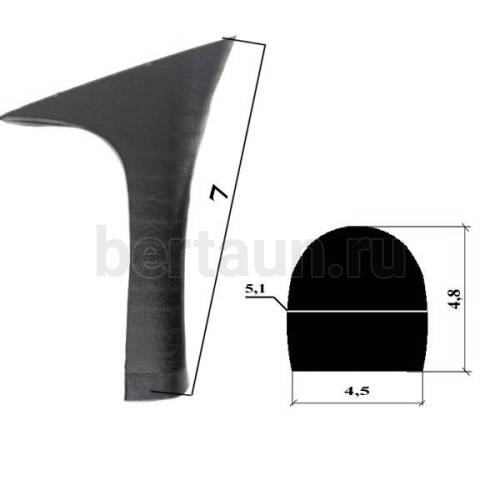 Каблуки № 118 LY 7086 черный наборный матов. (высота 7 см)