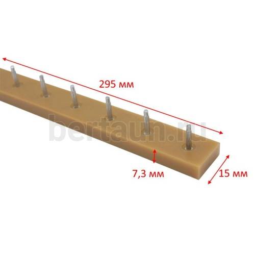 Полоса - штырь № 5  PROFI BASF ТОНКИЙ ШТЫРЬ (10 пар)  бежев.