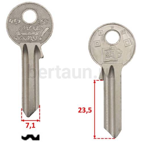 Заг.для ключ. U 3  _U3D_UL058_UNL5P_U5PD №206