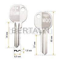 Заг.для ключ. DAM-1 (H-271)  №720