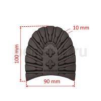 Набойка №  83 SOVEREIGN TREKKER р. 3 жен. корич. ЗИМА 10 мм