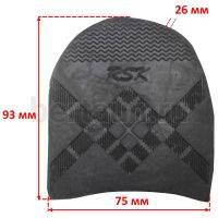 Каблук мужской № 2  резиновый "RSK" раз. 40-44 черн.