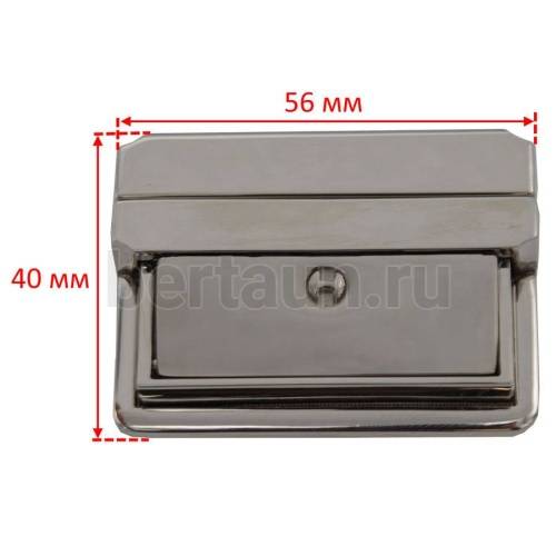 Замок портфельный № 66 С542Z GFM/BERT никель