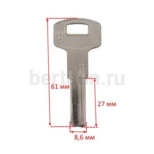 Заг.для ключ. DK8 L  DEK8_( PDB 15), DK6_x_Dekada 3п  (вертикалка) Е-387 №393