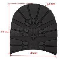 Набойка № 151 DUNLOP (ТАНК)  р. 45-46  8 мм черный  