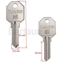 Заг.для ключ. FUARO-4 английский № 281 