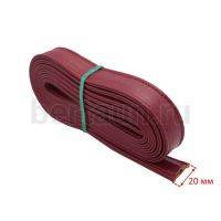 Ручки сумочные ПЛОСКИЕ № 51 2см*2м бордо мат.001