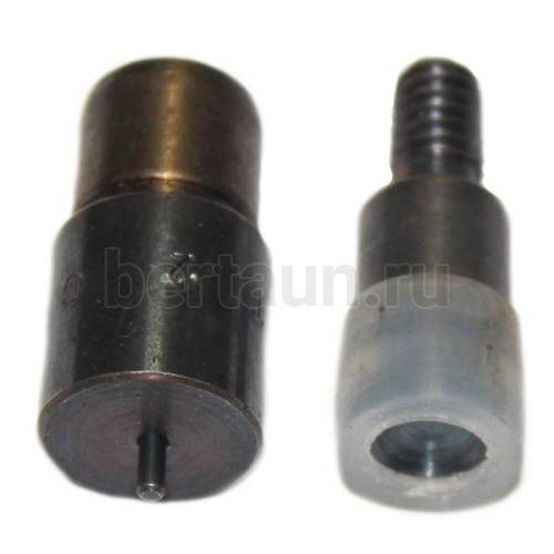 Насадка №45 для установки хольнитенов ТР- 8 мм ВЫПУКЛАЯ ( резьба М6 )